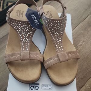 Ortho Lite Eco Croft & Barrow Tan Sandals